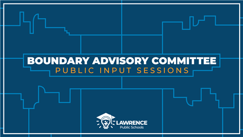 Boundary Advisory Committee Public Input Sessions on a map background